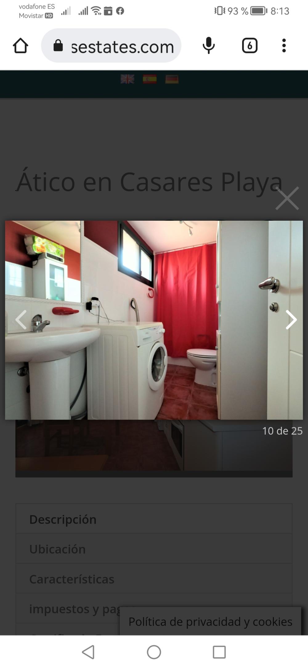  till salu takvåning Bahía De Casares Costa Del Sol Occidental 9