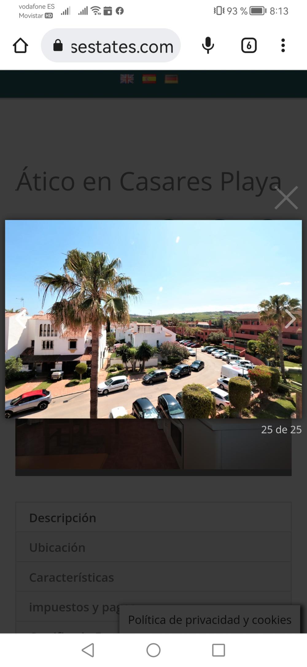  till salu takvåning Bahía De Casares Costa Del Sol Occidental 3