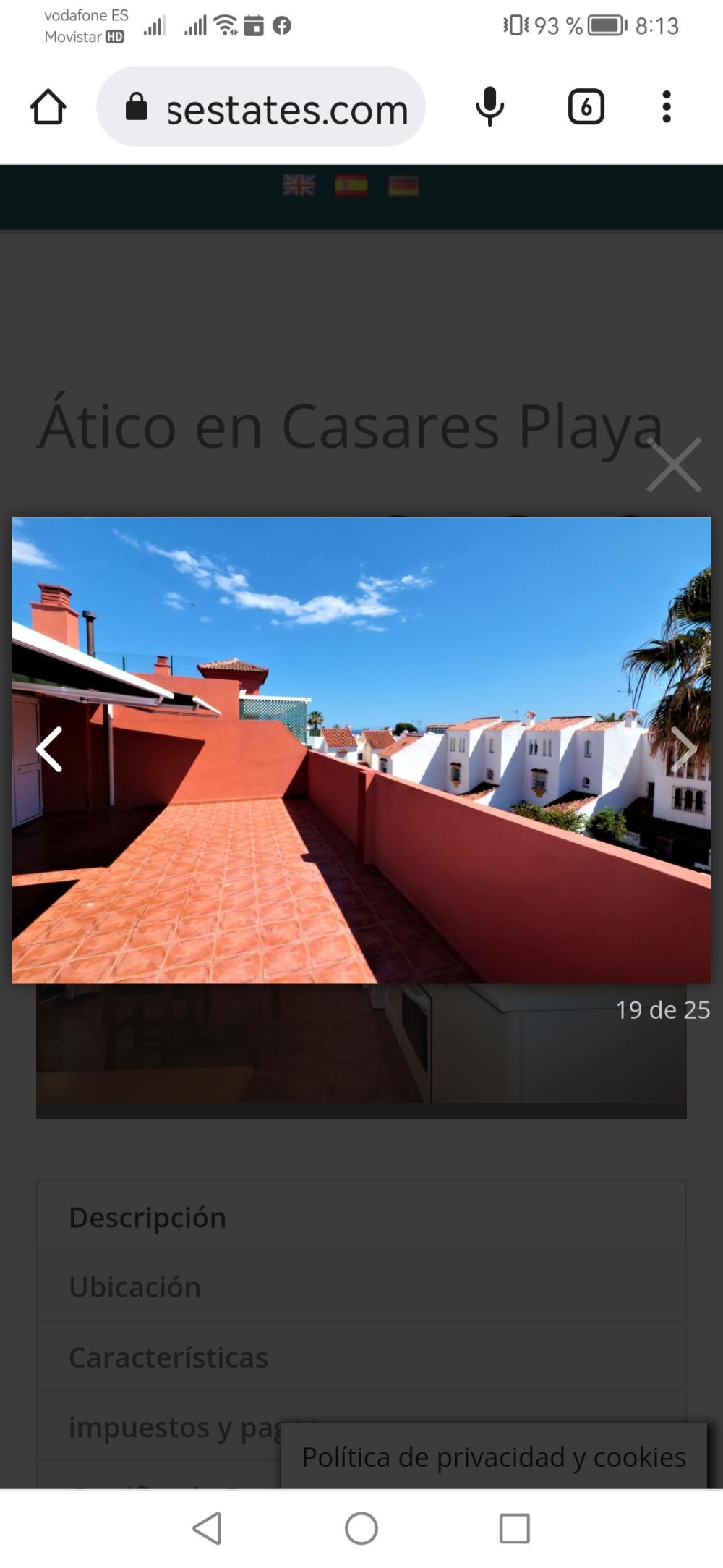  till salu takvåning Bahía De Casares Costa Del Sol Occidental 7