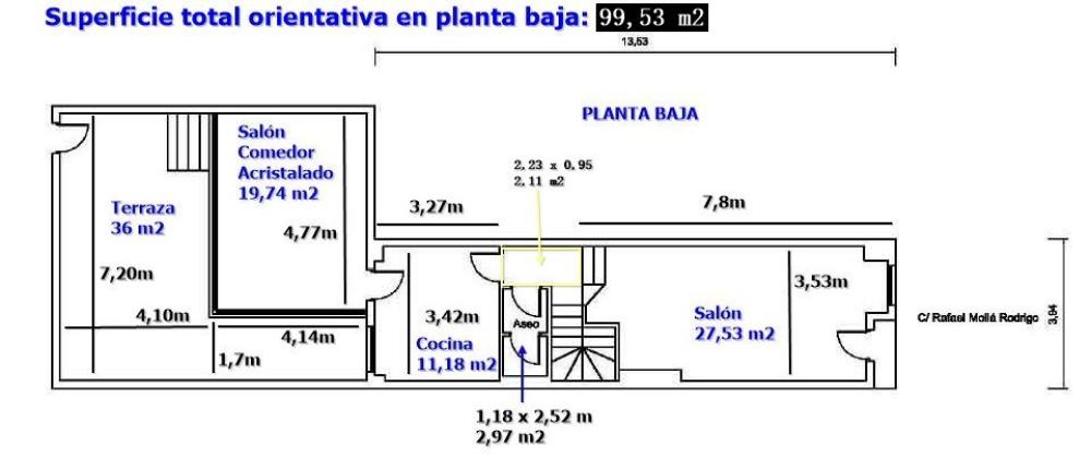  till salu radhus Benimatet Valencia 42