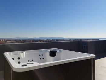 Ciudad Jardín-Zapillo-Cortijo Grande-Nueva Almería-Tagarete Comarca Metropolitana De Almería takvåning foto 5400262