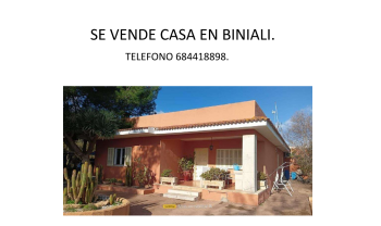 Biniali Pla (Es) villa foto 5408772