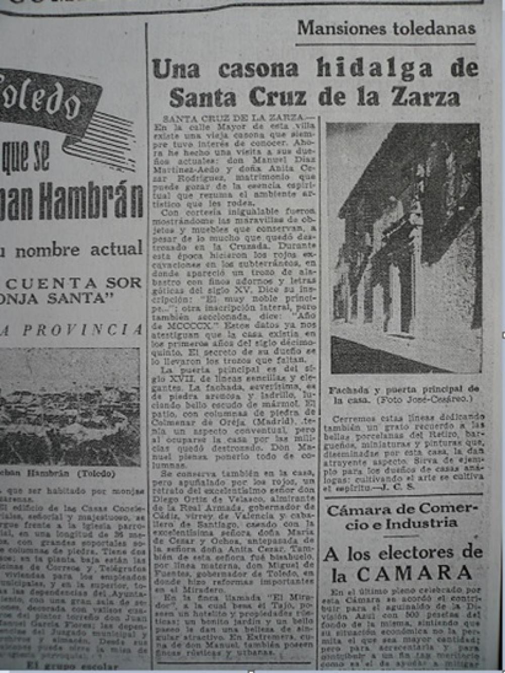  till salu hus Santa Cruz De La Zarza Mesa De Ocaña (La) 7