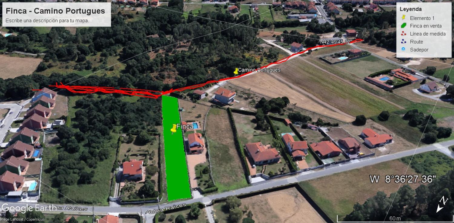  till salu tomt Raíces Santiago 1