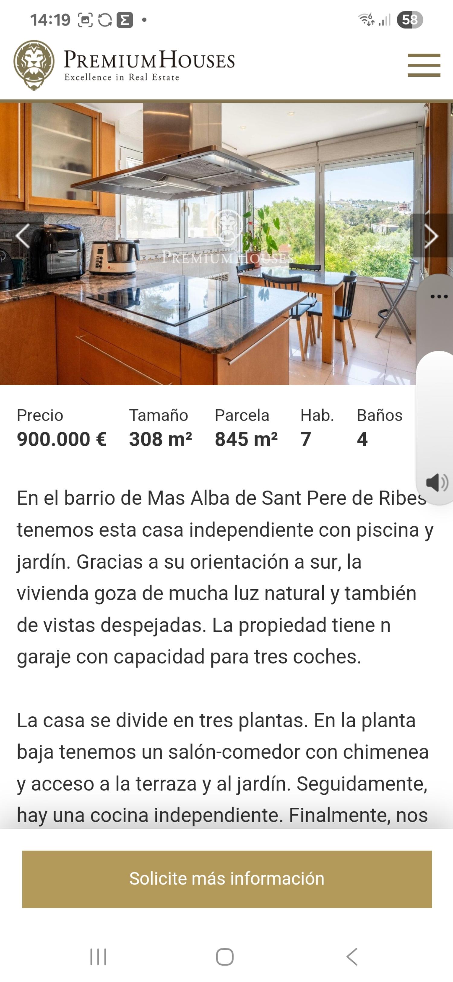 till salu hus Sant Pere De Ribes Garraf 78