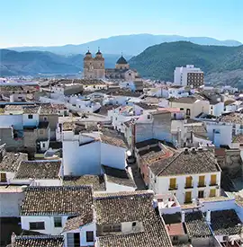 Pittoreska byar i Andalusien